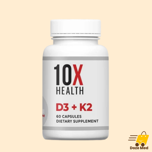 10X Health Vitamin D3 K2 Capsules In Pakistan