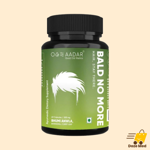 Aadar Ayurveda Bald No More Capsules For Men