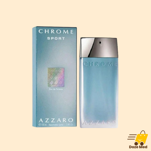 Azzaro Chrome Sport EAU DE Toilette For Men 100 ML