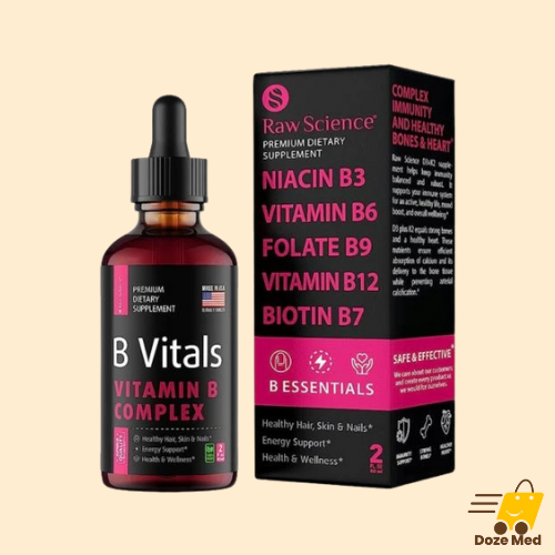 B Vitals Vitamin B Complex Supplements