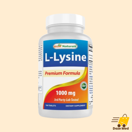 Best Naturals L-Lysine 1000mg Tablets In Pakistan