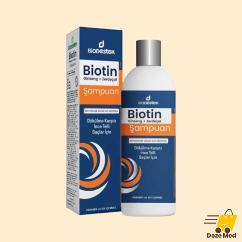 Biodestek Biotin Ginseng + Turmeric Anti Loss Shampoo 300 ML