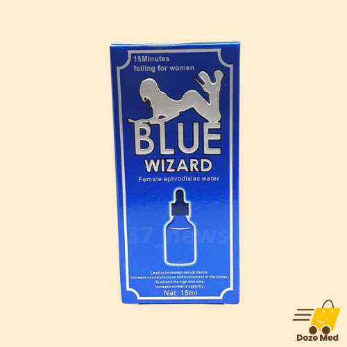 Blue Wizard Female Aphrodisiac 15ml Sex Drops In Pakistan