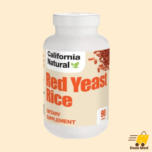 California Natural Red Yeast Rice Dietary Supplement