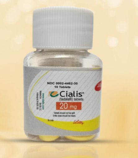 Cialis 20mg 10 Tablets Bottle