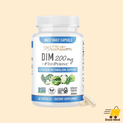 DIM Supplement 200 mg | Estrogen Balance for Women & Men In Pakistan