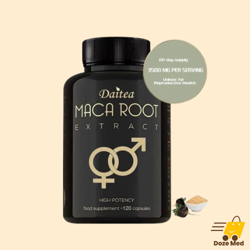 Daitea Maca Root Extract Supplement Capsules