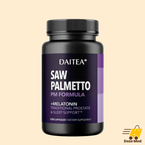 Daitea Saw Palmetto PM Formula Supplements