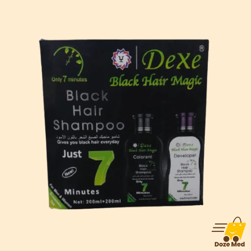 Dexe Black Hair Color Shampoo In Pakistan