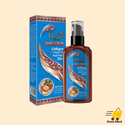 Disaar 2 In 1 Argan Oil Anti Frizz Hair Serum In Pakistan