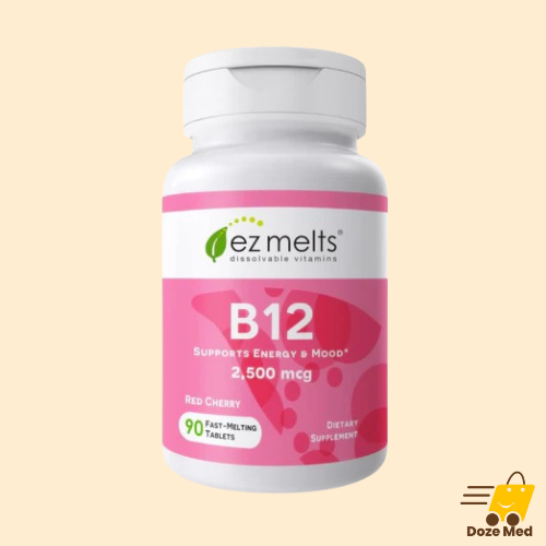 EZ Melts B12 Sublingual Vitamin 2500 mcg Tablets In Pakistan