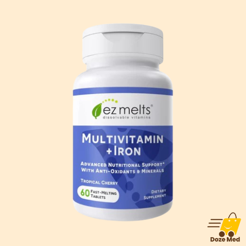 EZ Melts Dissolvable Multivitamin with Iron Tablets In Pakistan