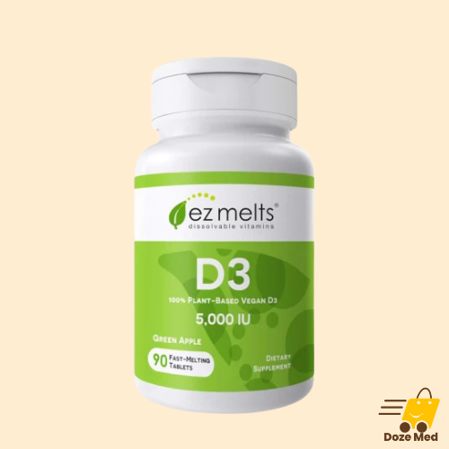 EZ Melts Dissolvable Vitamin D3 5000 IU In Pakistan