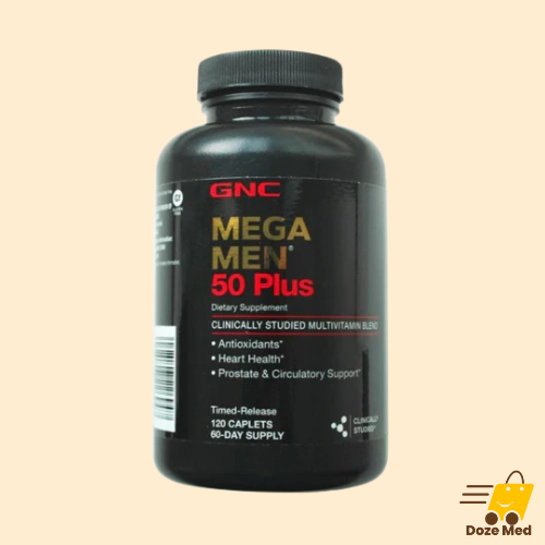 GNC Mega Men 50 Plus Supplements