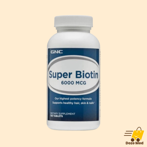 GNC Super Biotin 6000 MCG In Pakistan