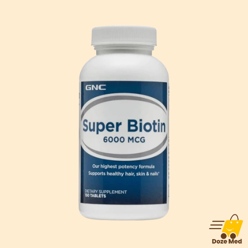 GNC Super Biotin 6000 MCG