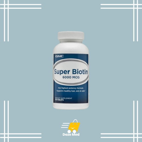 GNC Super Biotin 6000 MCG In Pakistan