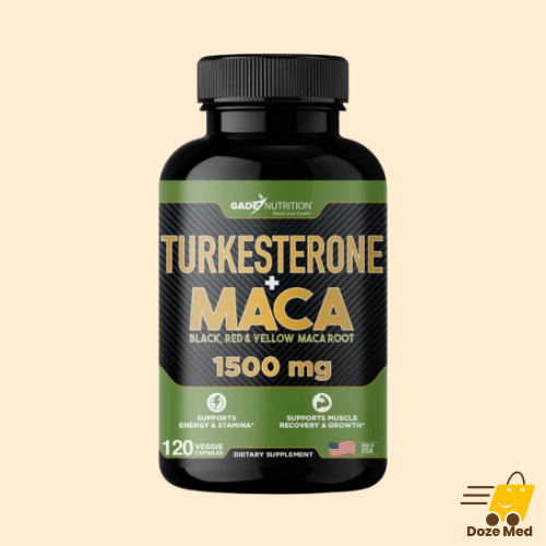 Gade Nutrition Turkesterone + Maca Capsules