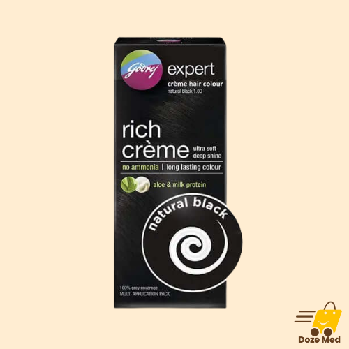 Godrej Expert Natural Black Hair Color Shampoo