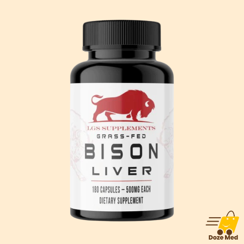 Grass Fed Bison Liver Capsule