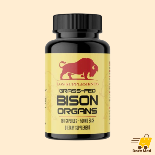 Grass Fed Bison Organs Capsule