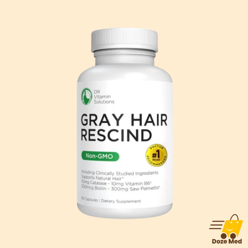 Gray Hair Rescind with Catalase Capsules In Pakistan