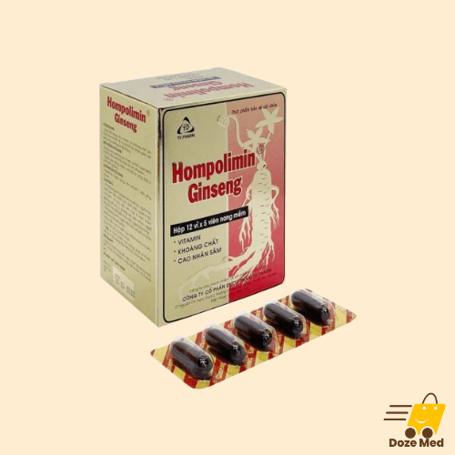 Hompolimin Ginseng Capsules In Pakistan
