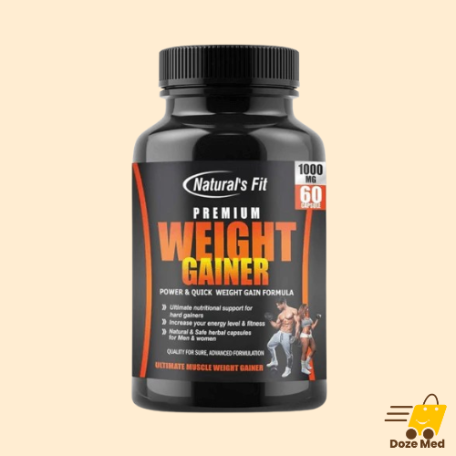 Natural Fit Premium Weight Gainer Capsules In Pakistan