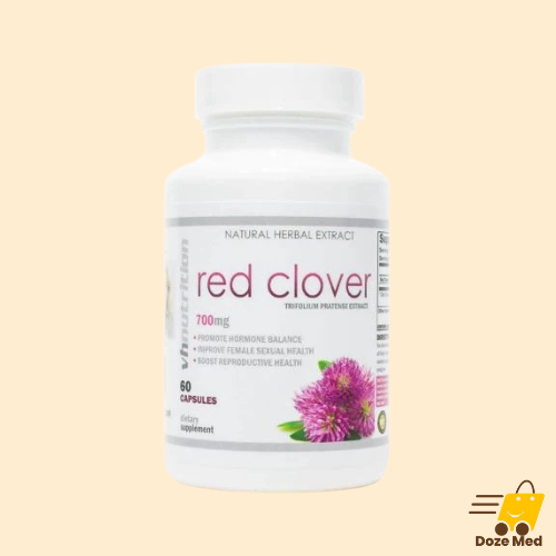 Natural Herbal Extract Red Clover Supplement