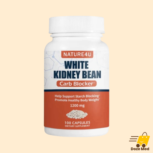 Nature4U White Kidney Bean Extract 1200 MG Capsules In Pakistan