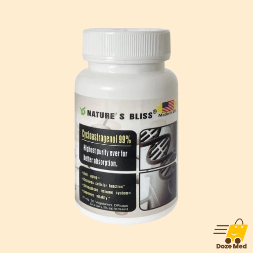 Nature's Bliss Cycloastragenol 99% Supplement