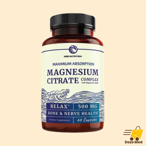 Nobi Nutrition Magnesium Citrate Complex