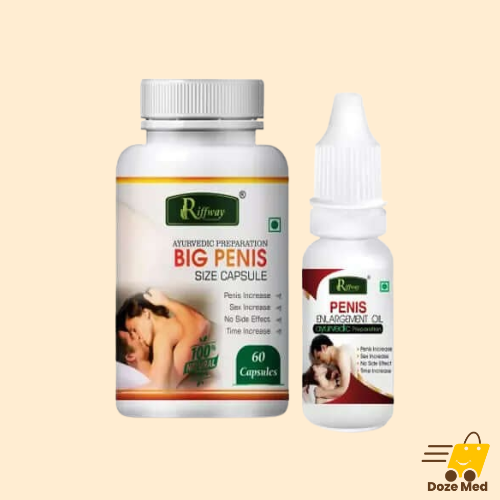 Penis Enlargement Capsules & Oil For Men