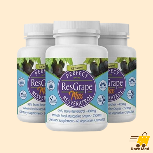 Perfect Resgrape Max Resveratrol Supplement