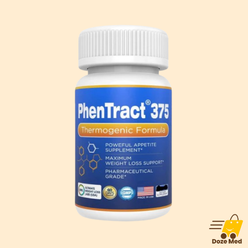 PhenTract 375 Diet Pills Thermogenic Formula Capsules In Pakistan