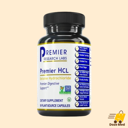 Premier HCL Betaine Hydrochloride Supplement