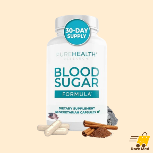 Pure Health Blood Sugar Formula Supplement