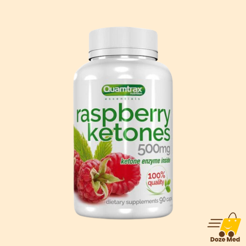 Quamtrax Raspberry Ketones 500mg Capsules