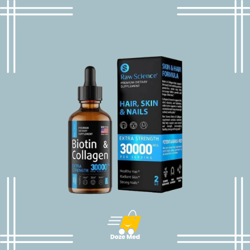 Raw Science Biotin & Collagen In Pakistan