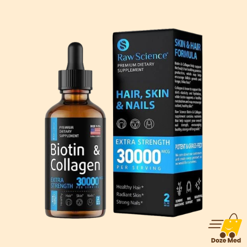Raw Science Biotin & Collagen In Pakistan