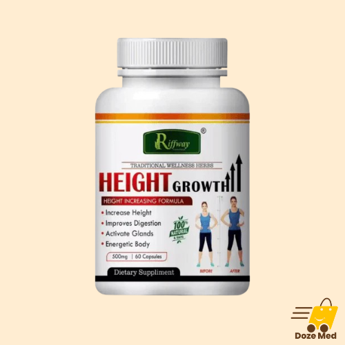 Riffway Height Growth Herbal Capsules In Pakistan