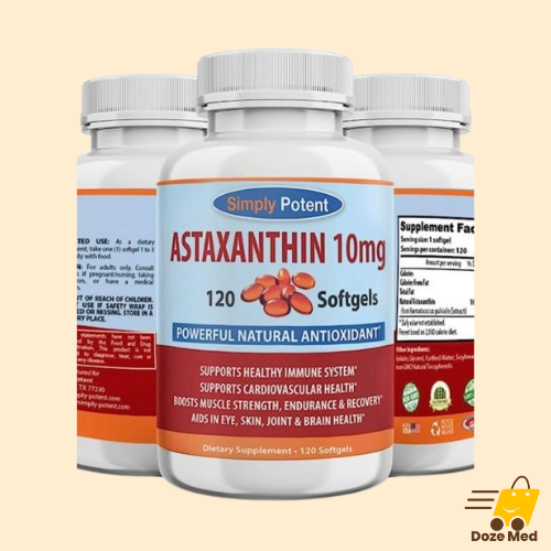 Simply Potent Astaxanthin 10mg Supplement