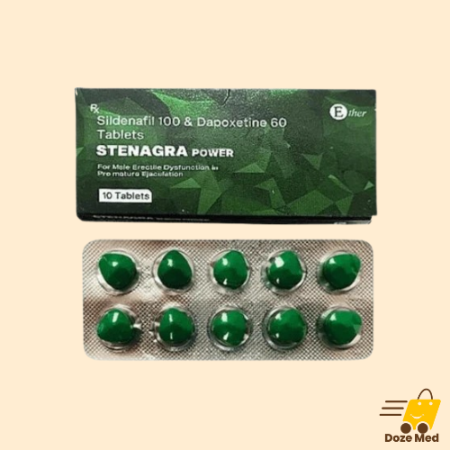 Stenagra Power Dapoxetine Tablets In Pakistan