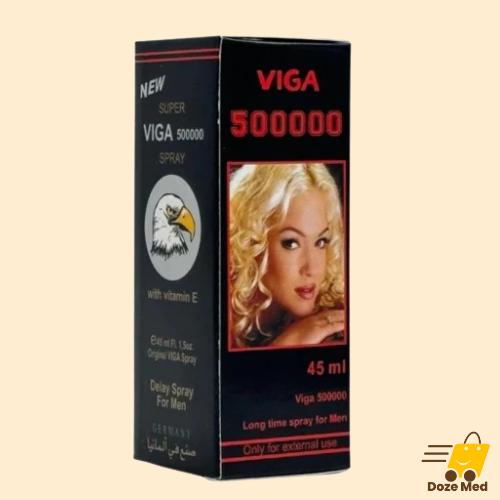 Super Viga 500000 Delay Spray 45ml With Vitamin E