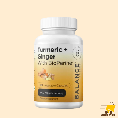 Turmeric Curcumin Ginger 95% Curcuminoids 1950mg Capsules In Pakistan