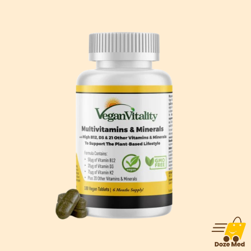 Vegan Multivitamins & Minerals for Women and Men In Pakistan