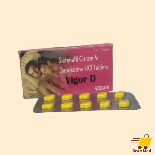 Vigor D Sildenafil & Dapoxetine Tablets