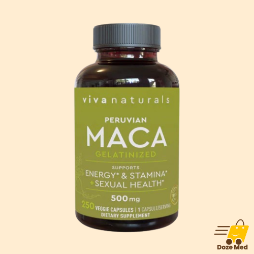 Viva Naturals Peruvian Maca Powder Capsules