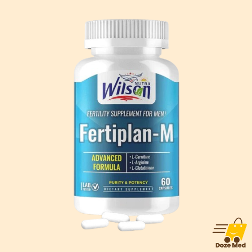 Wilson Nutra Fertiplan-M Fertility Supplements For Men