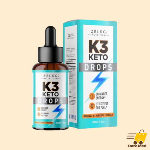 Zelso Nutrition K3 Keto Drops